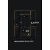 RISE 36" French Door Freestanding Refrigerator