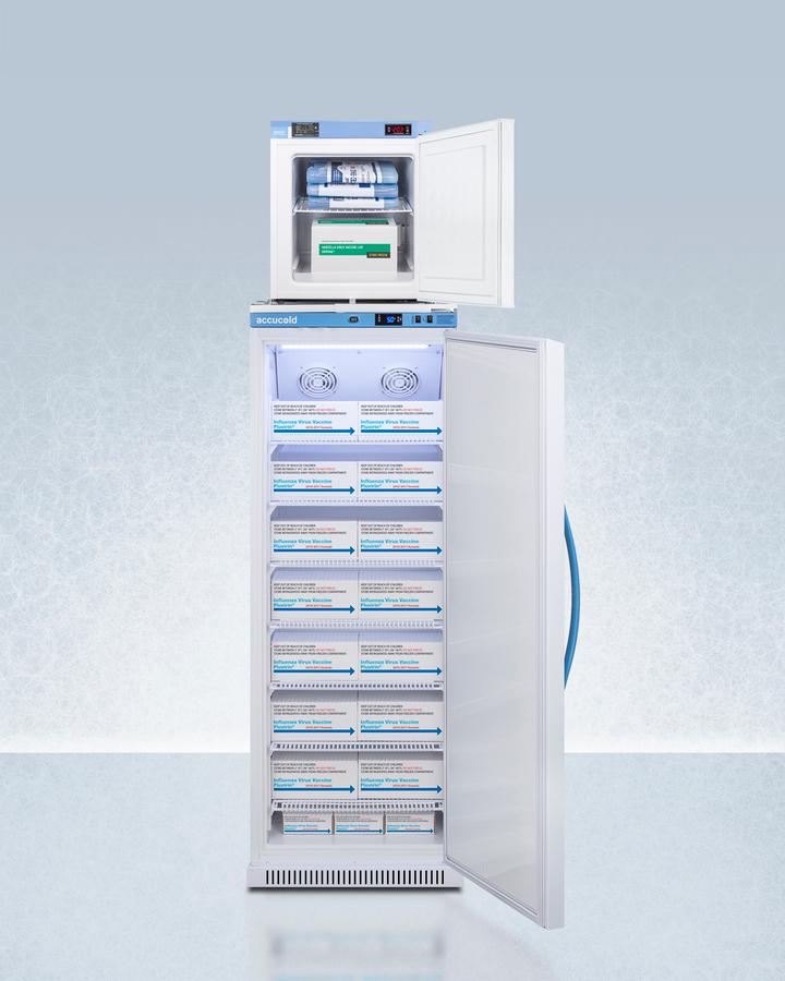 24" Wide All-refrigerator/all-freezer Combination