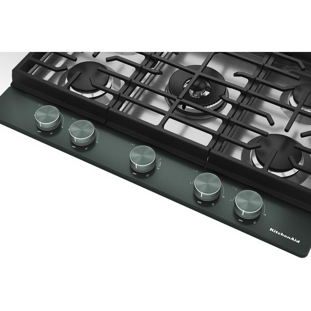 KitchenAid® 30 in. Gas Cooktop with 5 Burners and Integrated Wok Grate
