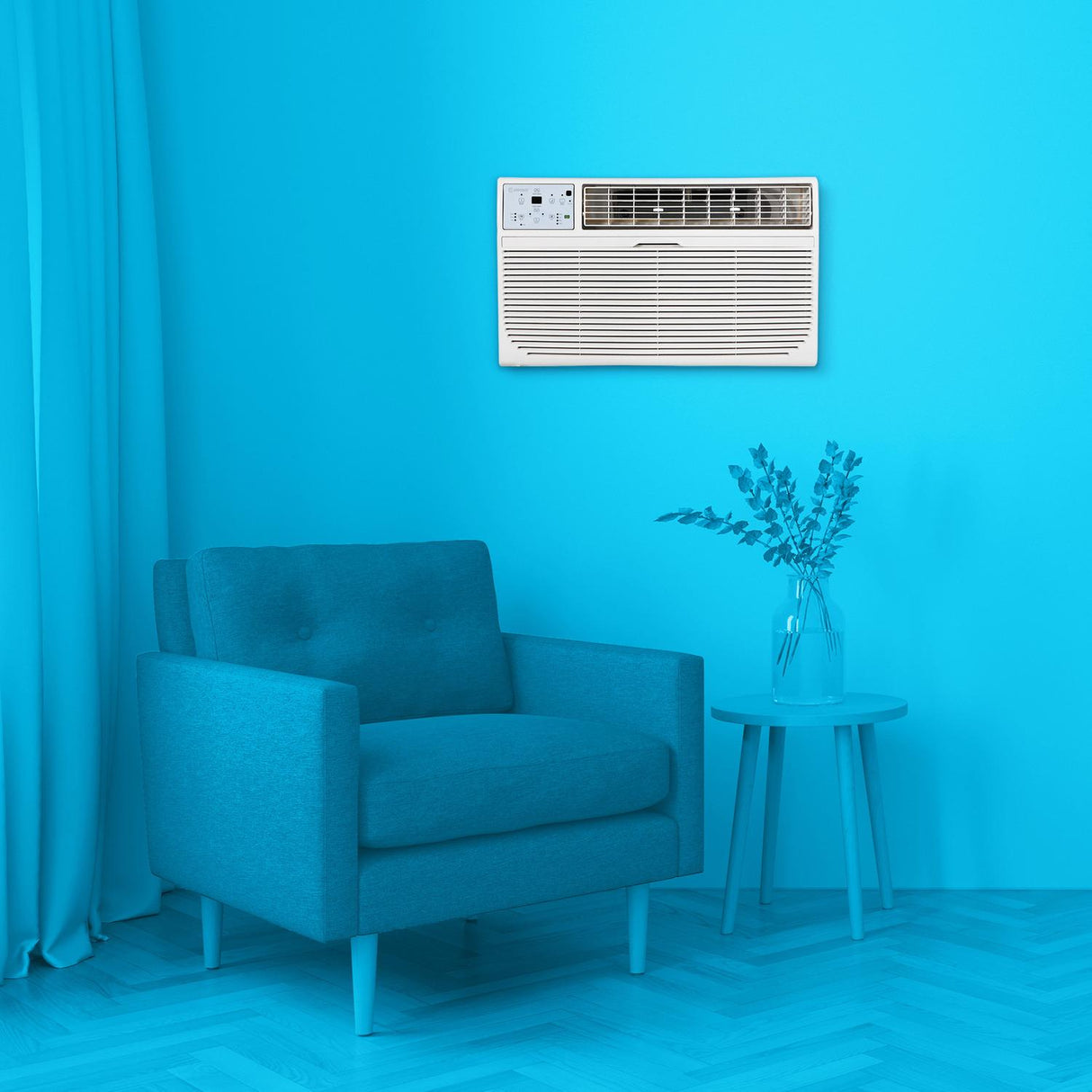 Element Through-the-Wall 14,000 BTU 230V Air Conditioner - White (ETTW14DV)