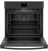 GE® 30" Smart Built-In Self-Clean Convection Single Wall Oven with Never Scrub Racks