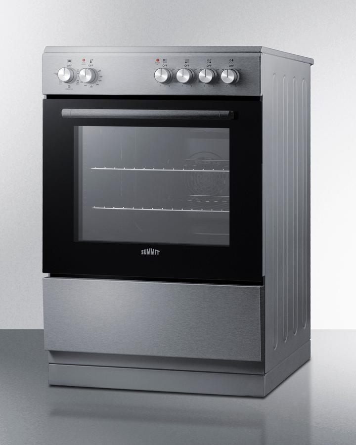 24" Wide Electric Smooth-top Range