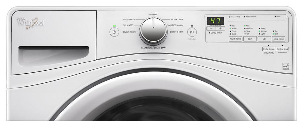 4.2 cu.ft Compact Front Load Washer with Adaptive Wash Technology, 8 cycles