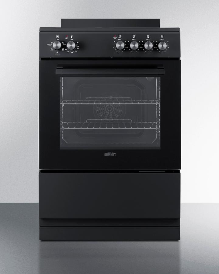 24" Wide Electric Smooth-top Range