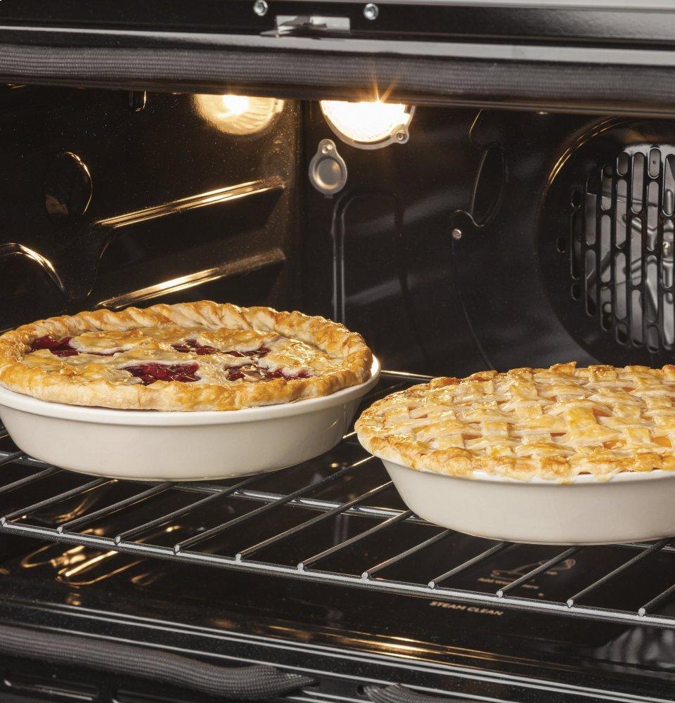 GE Profile™ 30" Free-Standing Gas Double Oven Convection Range