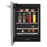RISE™ 24" Built-In Undercounter Beverage Center, Left Swing