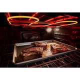30-inch Smart Slide In Gas Range with Air Cooking Technology, No Preheat Air Fry, Steam/Self Clean and High Speed Preheat