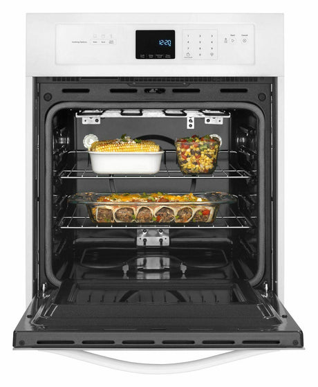 3.1 Cu. Ft. Single Wall Oven with High-Heat Self-Cleaning System - White
