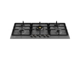 36 Front Control Gas Cooktop 5 burners Carbonio