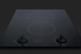 15" Wide 230v 2-burner Radiant Cooktop