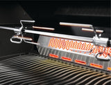 Napoleon's Built-in Prestige PRO™825 with raer and internal infrared burners.