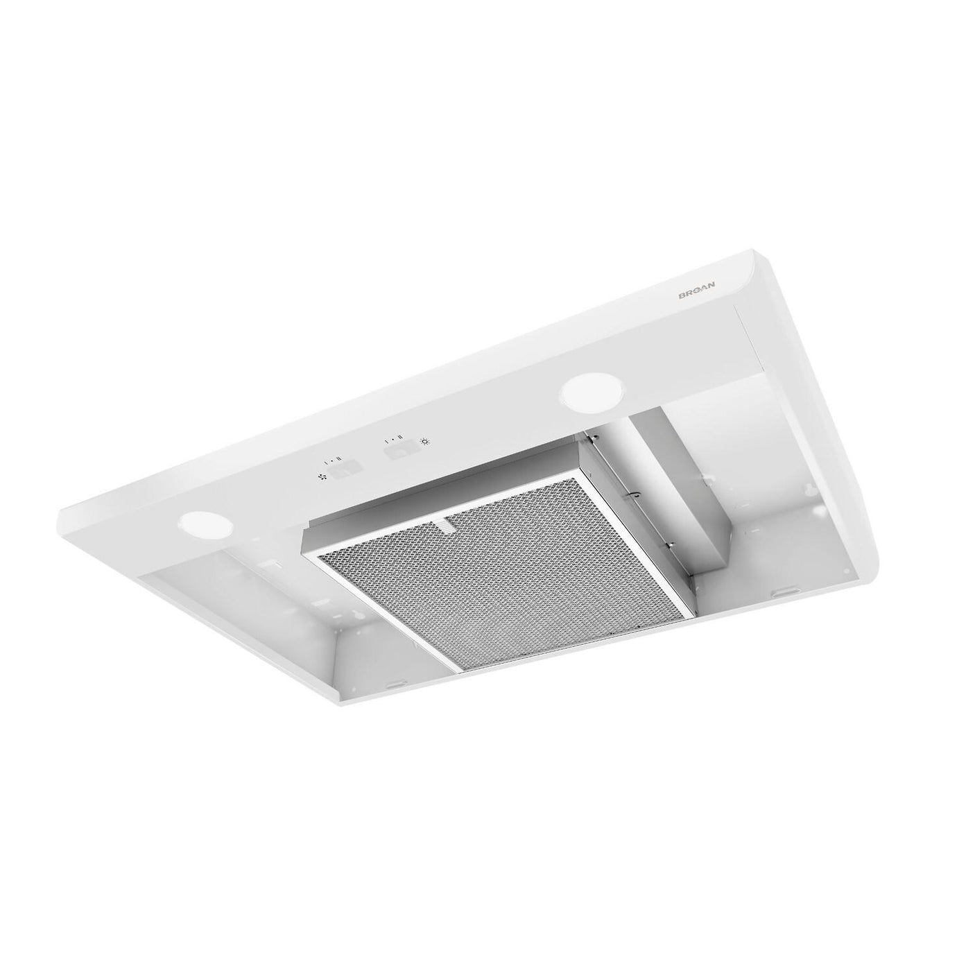 **DISCONTINUED** Broan® 30-Inch Convertible Under-Cabinet Range Hood, 300 Max Blower CFM, White