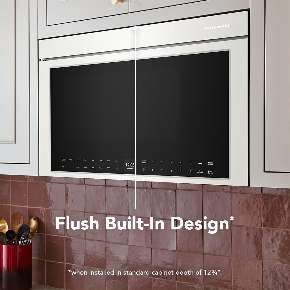 Multifunction Over-the-Range Microwave Oven with Flush Built-In Design