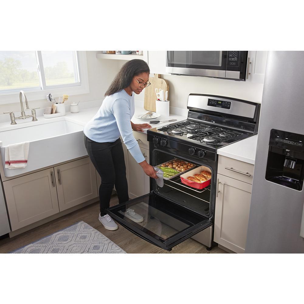 30-inch Gas Range with Bake Assist Temps