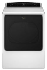 8.8 cu.ft Top Load HE Electric Dryer with Advanced Moisture Sensing, Intuitive Touch Controls White