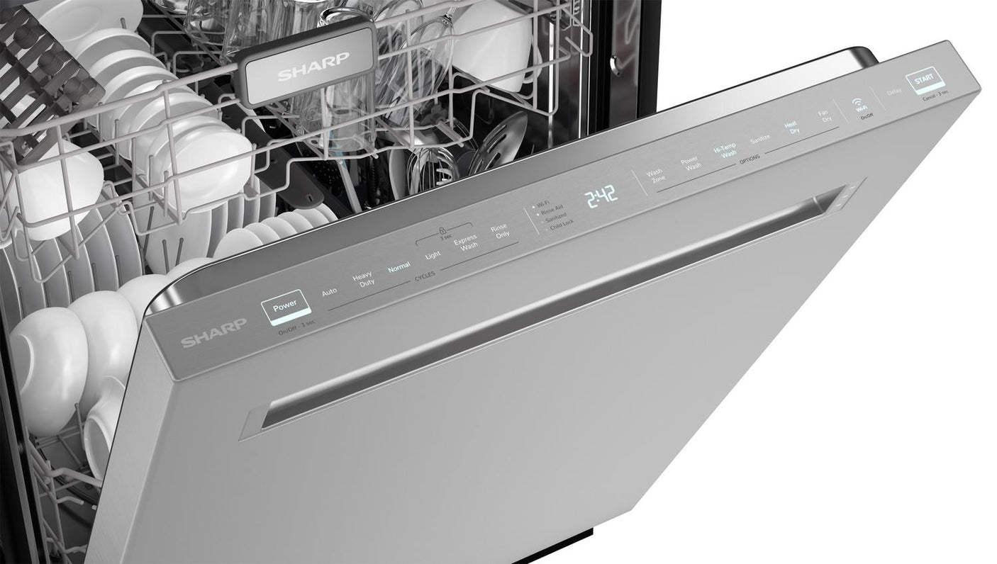 24 in. Slide-In Smart 42 dB Dishwasher