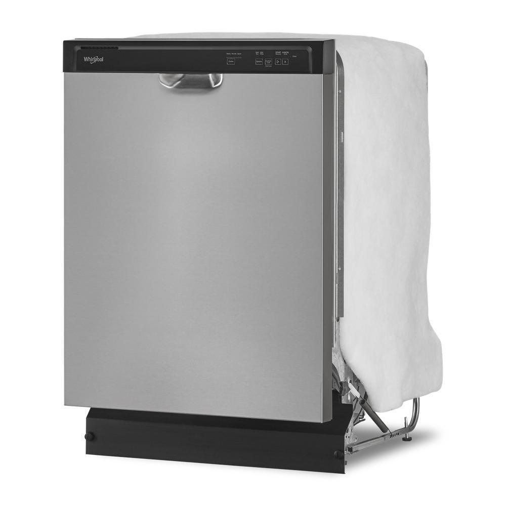 Quiet Dishwasher with Heated Dry and Factory-Installed Power Cord