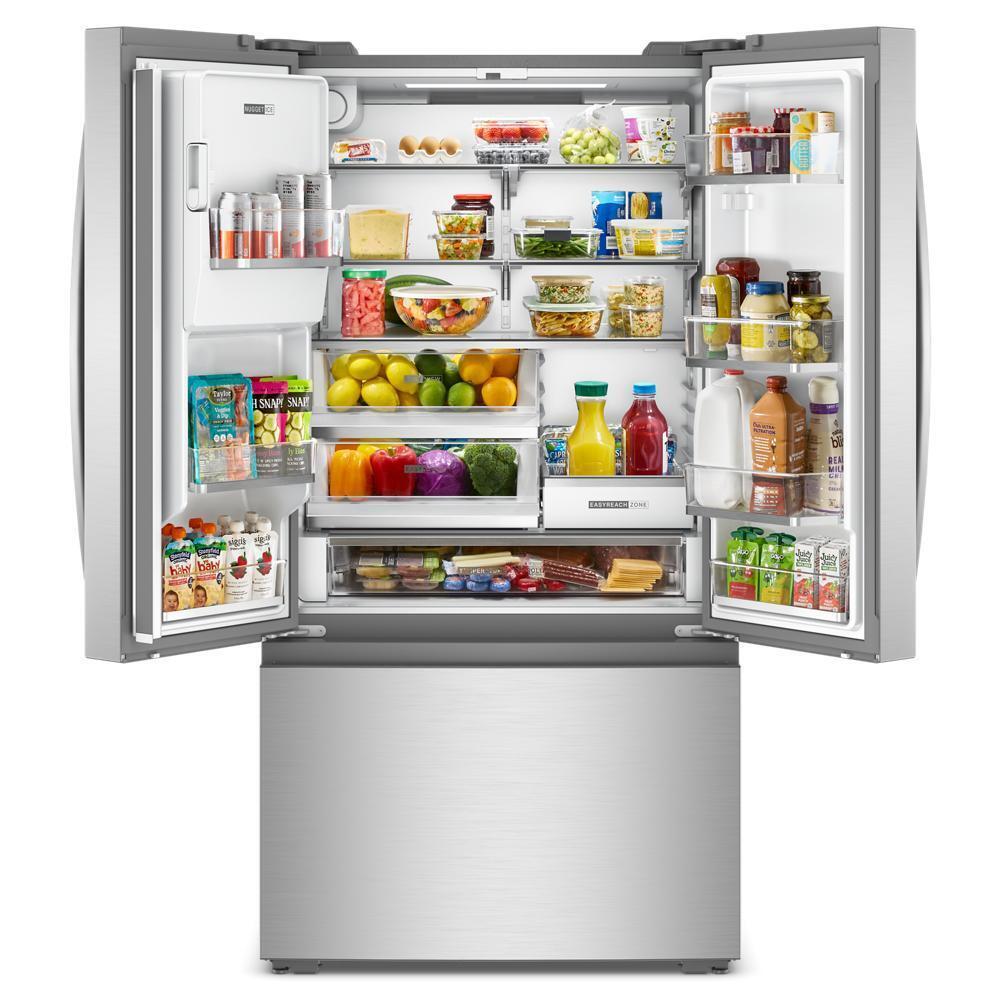Whirlpool® 36-inch True Counter Depth 3-Door French Door Refrigerator with Nugget Ice - 23.4 cu. ft.