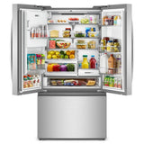 Whirlpool® 36-inch True Counter Depth 3-Door French Door Refrigerator with Nugget Ice - 23.4 cu. ft.
