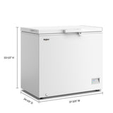 Whirlpool® 9 cu. ft. Chest Freezer with 2 Storage Baskets