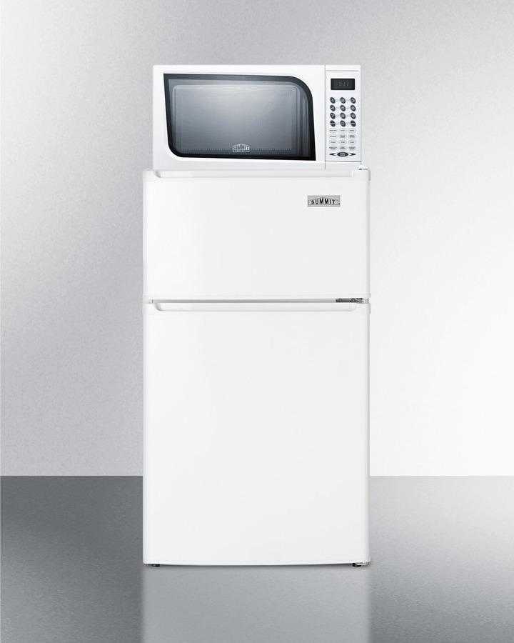 Microwave/refrigerator-freezer Combination