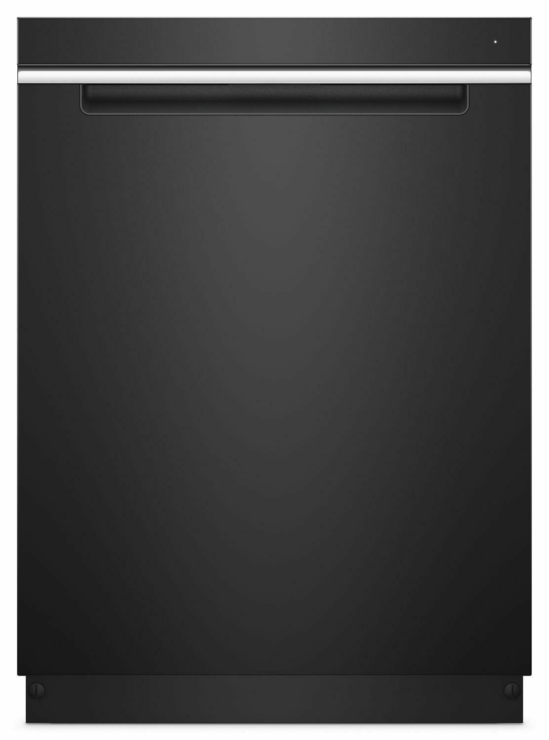 Stainless Steel Tub Pocket Handle Dishwasher with TotalCoverage Spray Arm - Black