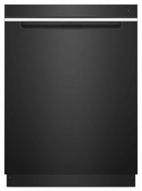 Stainless Steel Tub Pocket Handle Dishwasher with TotalCoverage Spray Arm - Black