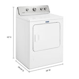 Large Capacity Top Load Dryer with Wrinkle Control - 7.0 cu. ft.