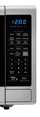2.2 cu. ft. 1200W Stainless Steel Countertop Microwave Oven
