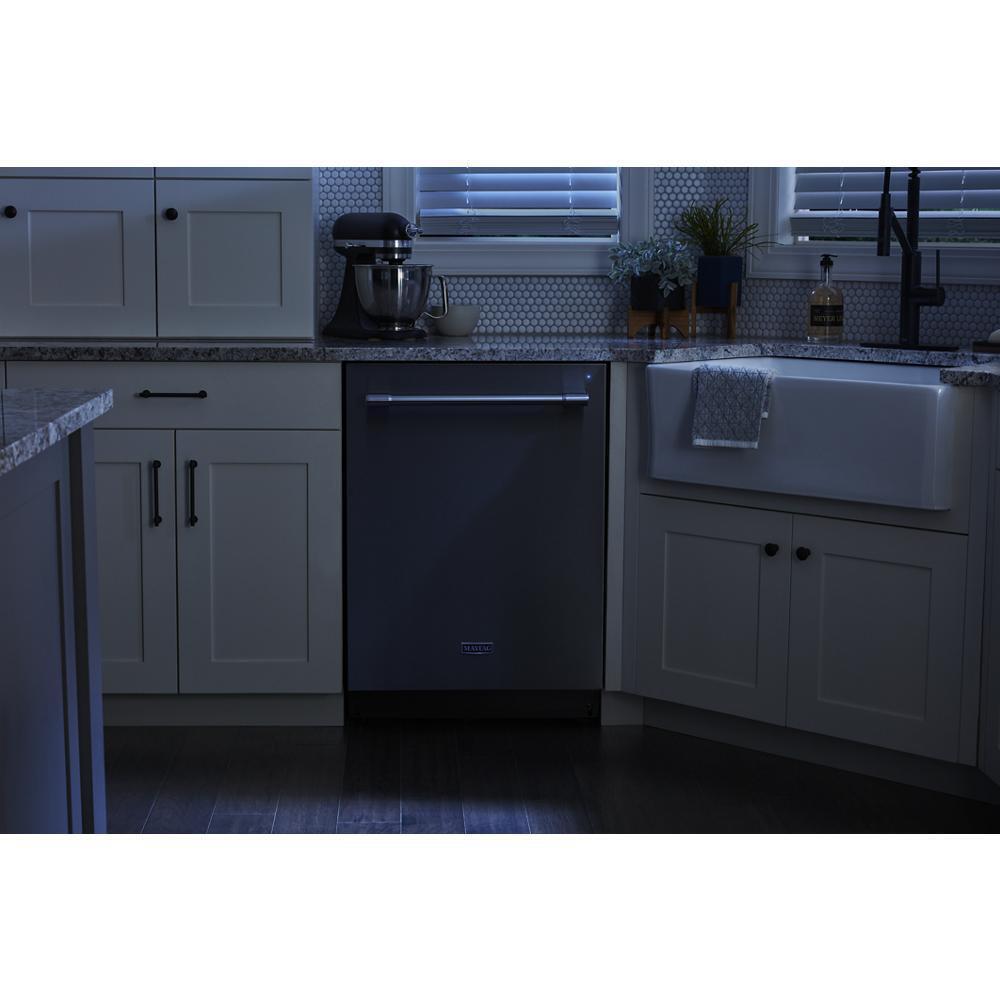 Top control dishwasher with Third Level Rack and Dual Power Filtration