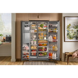 28.7 Cu. Ft. Side-by-Side Refrigerator with Panoramic LED Lighting