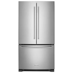 20 cu. ft. 36-Inch Width Counter-Depth French Door Refrigerator with Interior Dispense