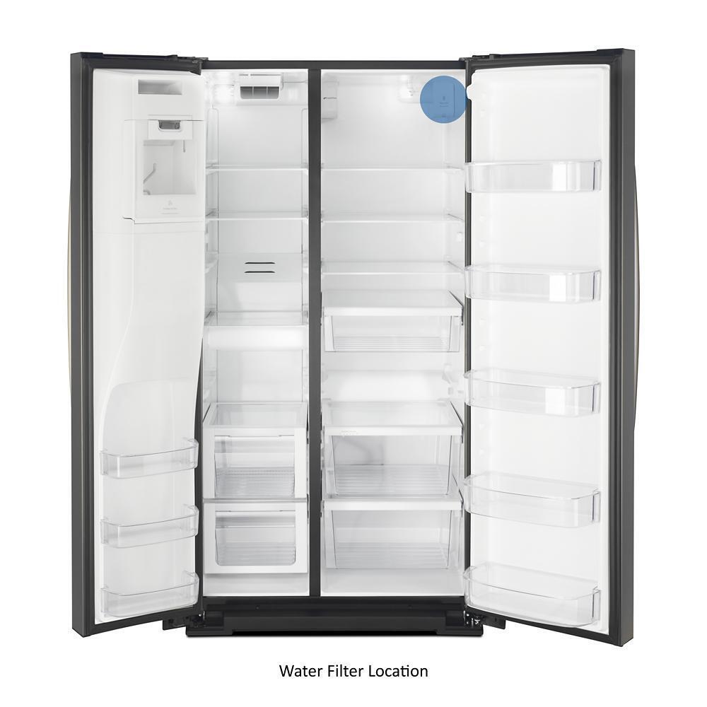 36-inch Wide Side-by-Side Refrigerator - 28 cu. ft.