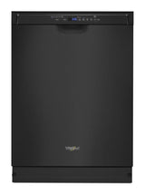 Stainless steel dishwasher with 1-Hour Wash cycle - Black