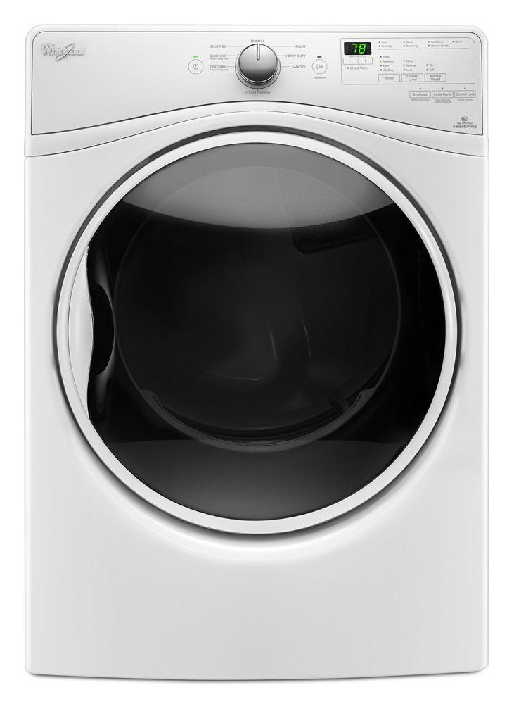 7.4 cu.ft. Front Load Electric Dryer with Advanced Moisture Sensing, 8 cycles