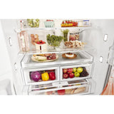 26.8 cu. ft. 36-Inch Width Standard Depth French Door Refrigerator with Exterior Ice and Water and PrintShield™ finish