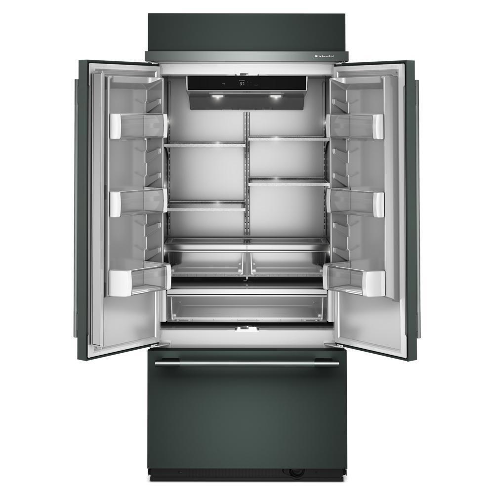 20.8 Cu. Ft. 36" Built-In French Door Bottom Mount Refrigerator with Platinum Interior