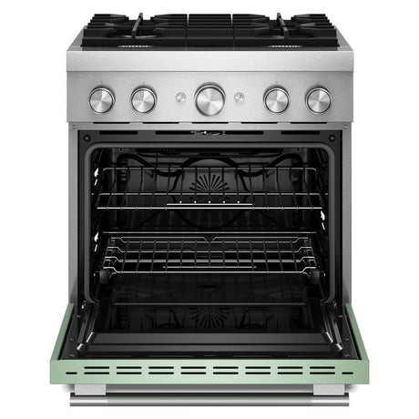 30-Inch 4 Burner Commercial-Style Dual Fuel Range with No Preheat Air Fry Mode