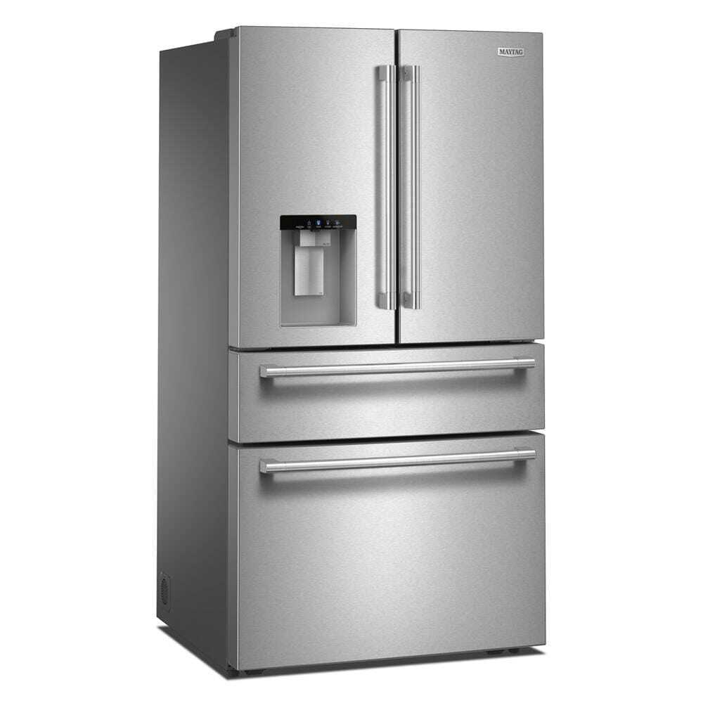Maytag® 29 Cu. Ft. XL Capacity French Door Bottom Mount Refrigerator with In-Door-Ice® Dispensing System