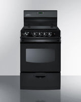 24" Wide Electric Smooth-top Range