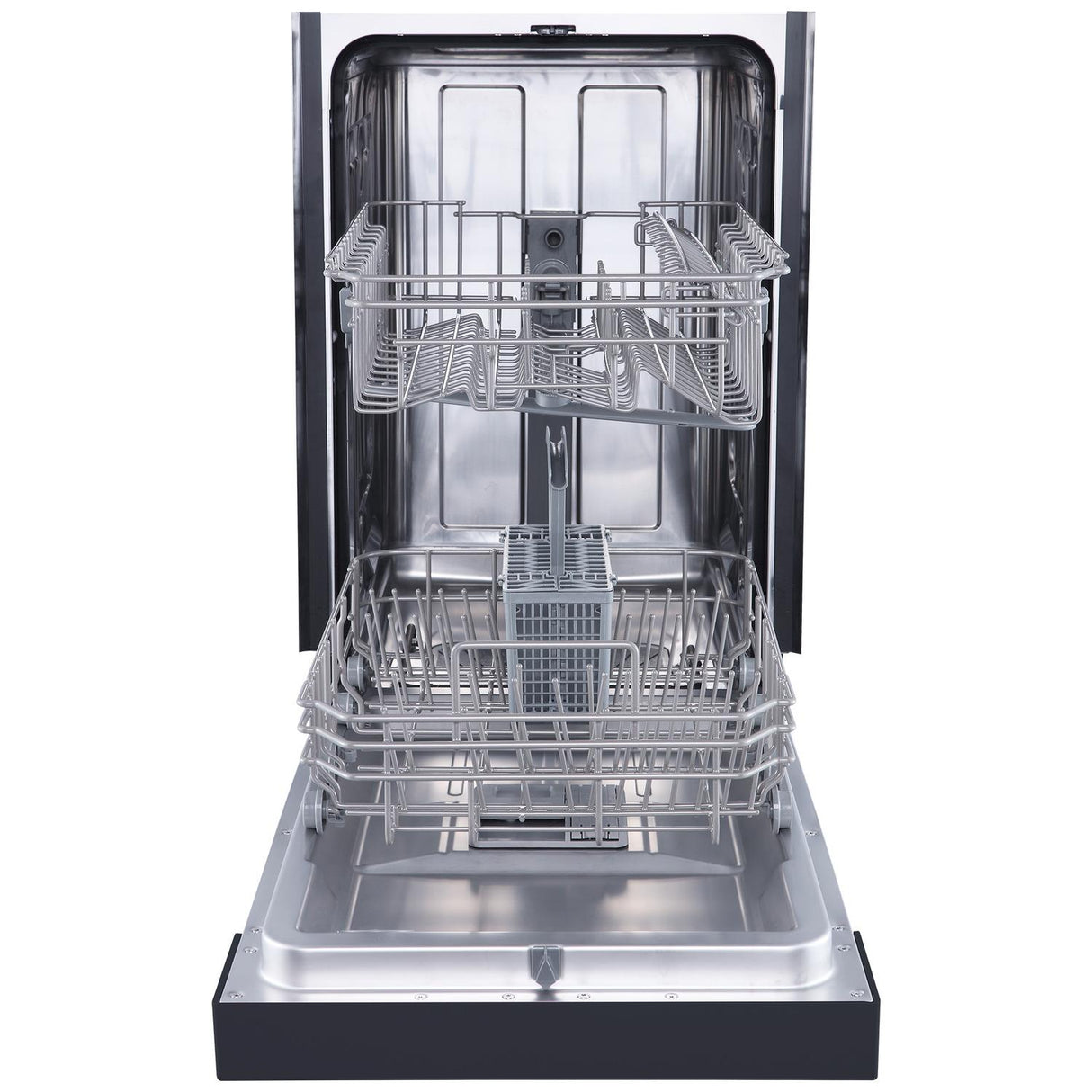 Element Electronics 18" Front Control Built-in Dishwasher - Black (ENB6632PEBB)