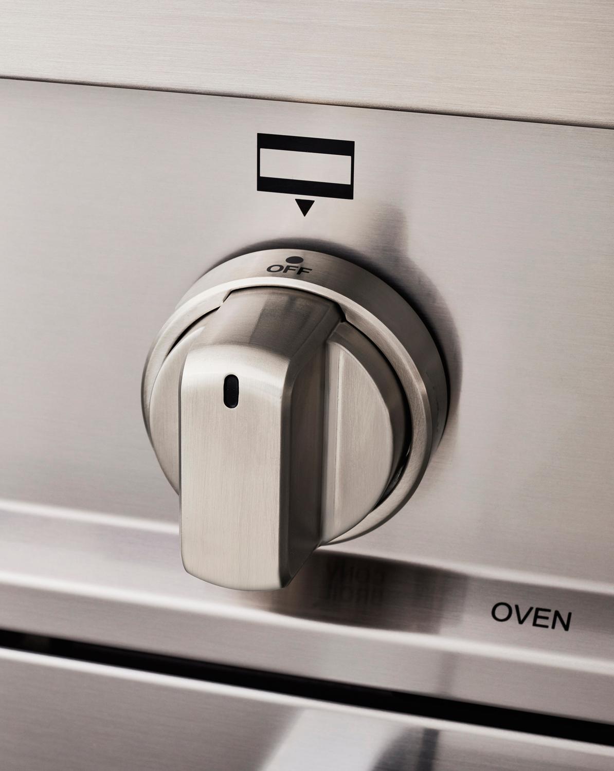 24" Master Series range - Gas oven - 4 aluminum burners