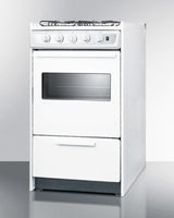 20" Wide Gas Range