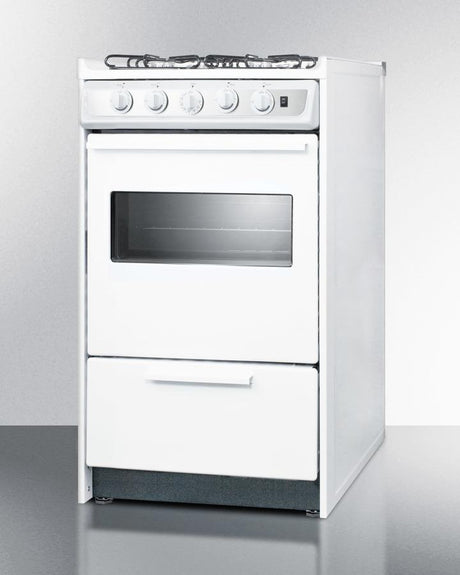 20" Wide Gas Range