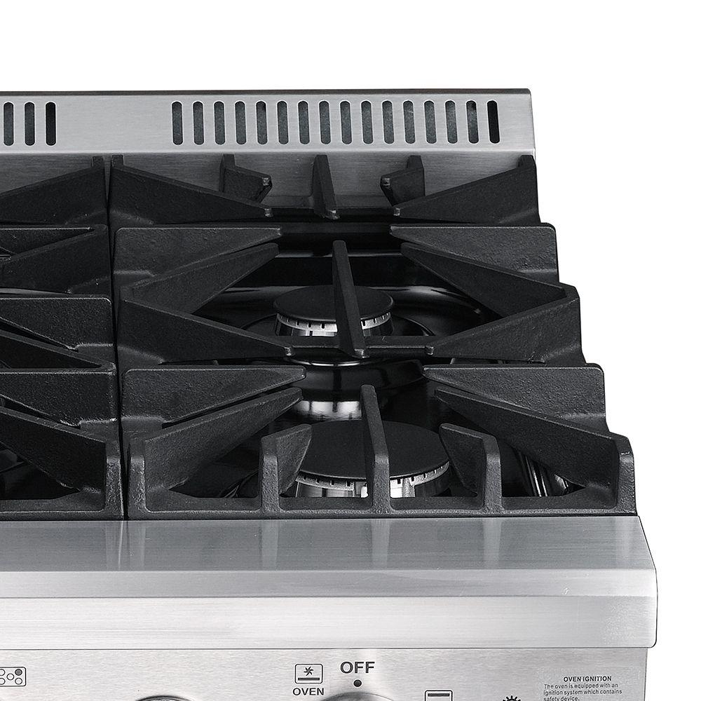 Lseo - Professional 30" Freestanding Gas Range