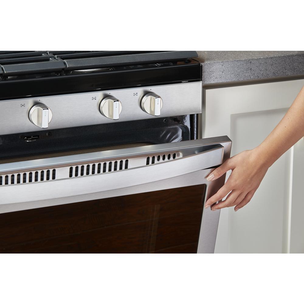 5.0 cu. ft. Whirlpool® gas convection oven with Frozen Bake™ technology