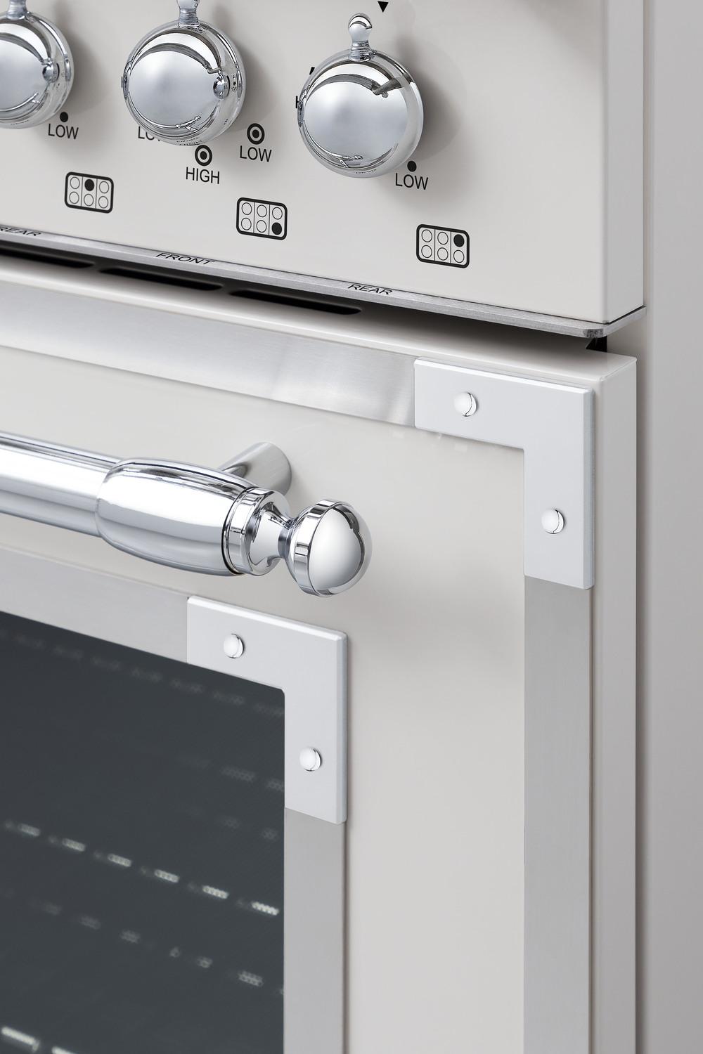 36" Heritage Series range - Gas Oven - 6 brass burners