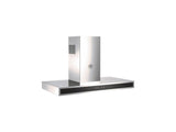 36 Wallmount Hood, Glass Front, 1 motor 600 CFM Stainless Steel
