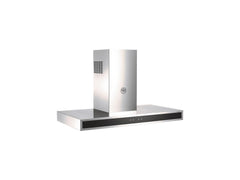 36 Wallmount Hood, Glass Front, 1 motor 600 CFM Stainless Steel