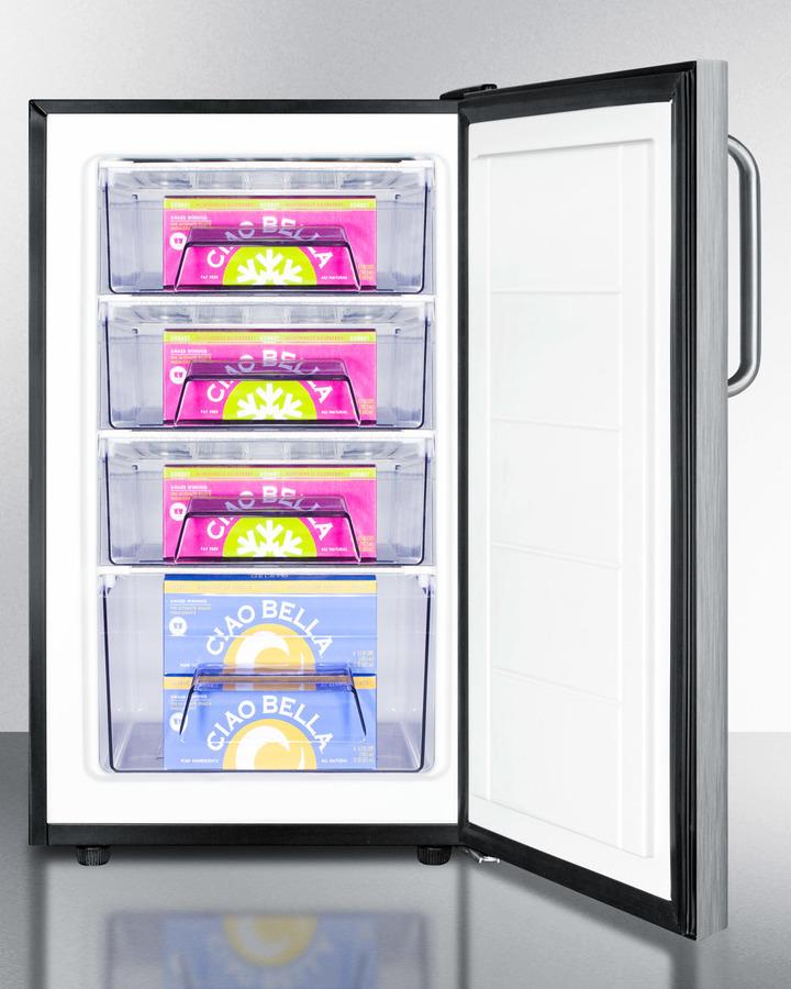 20" Wide Built-in All-freezer